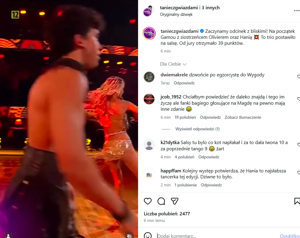 Tomasz Wygoda aż wstał i wszedł na scenę. Niesłychane, co piszą fani