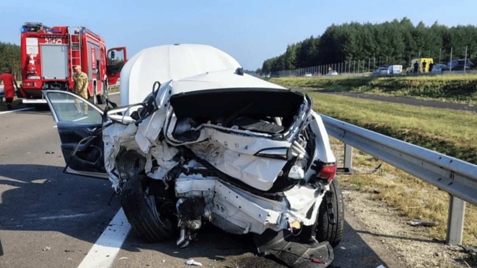 Kolejna ofiara wypadku samochodowego, w którym zginęła Katarzyna Stoparczyk. Nie żyje 61-letni mężczyzna