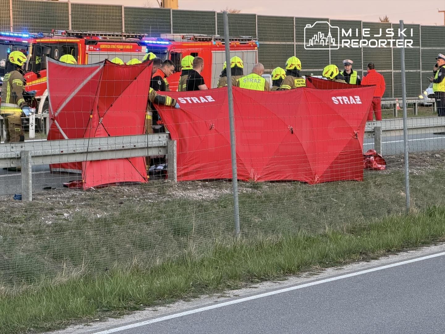 Śmiertelny wypadek na S7. Droga zablokowana