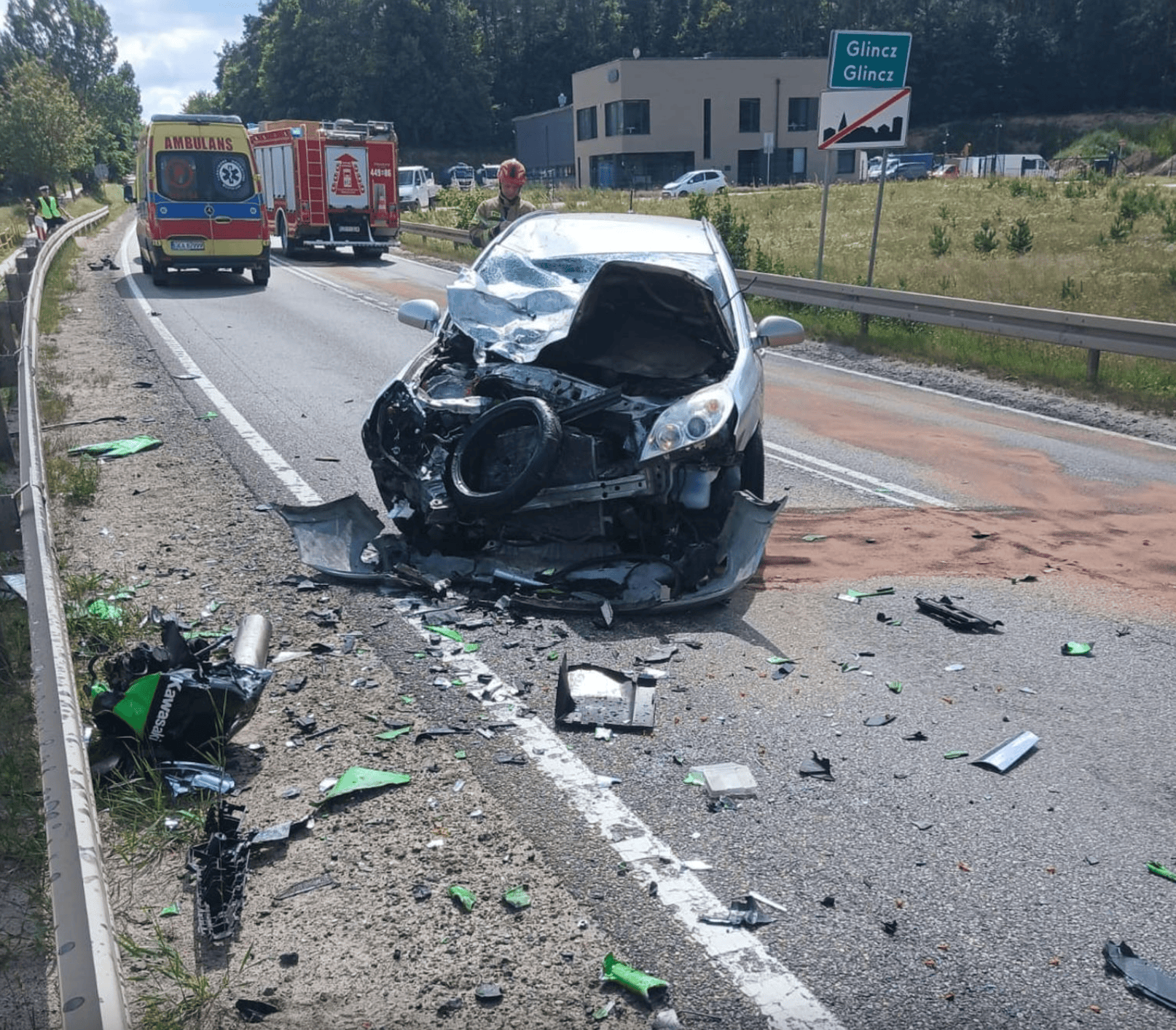 Tragiczny wypadek w powiecie kartuskim. Nie żyje jedna osoba