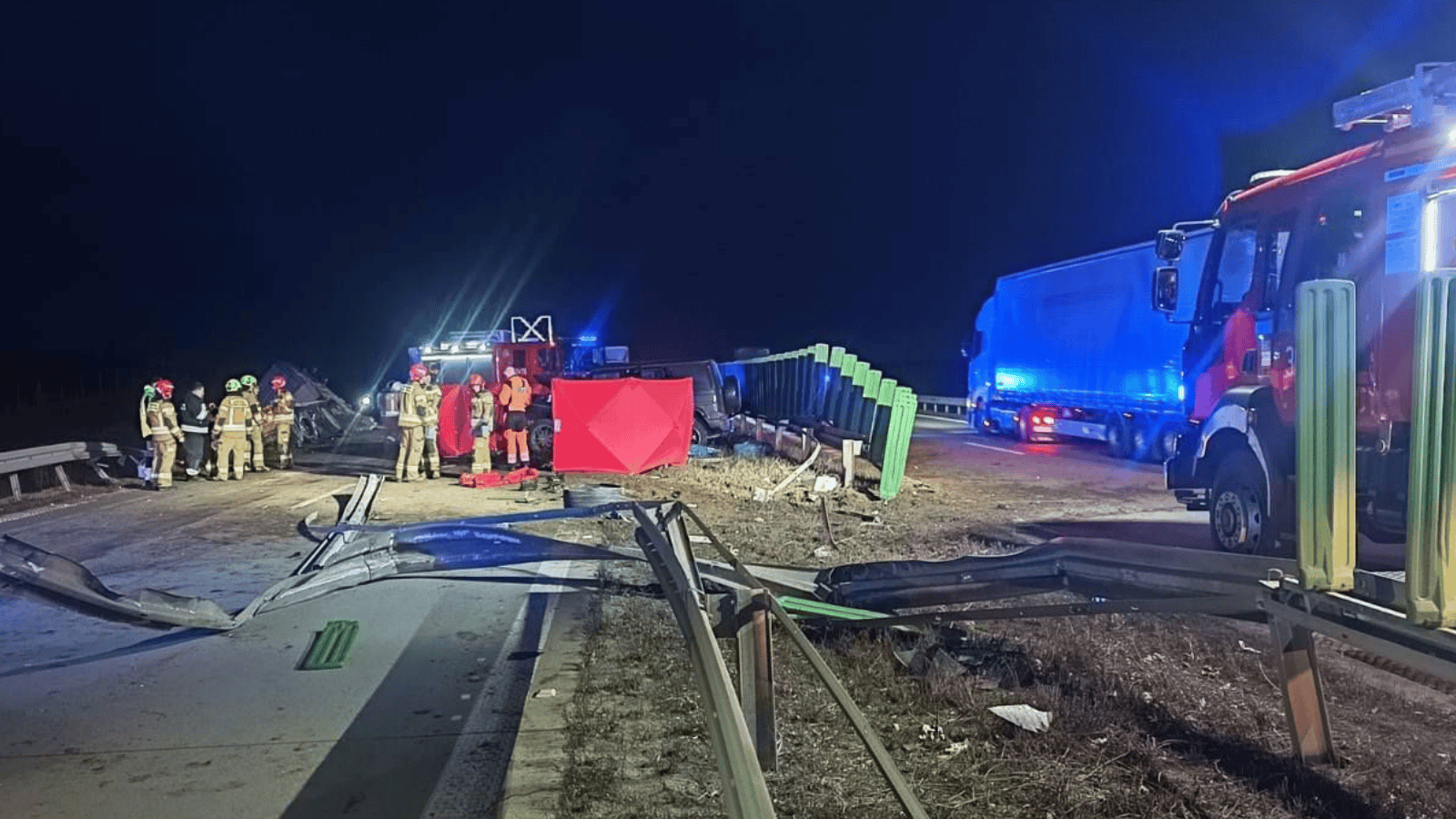 Wypadek, fot. Komenda Miejska Policji w Legnicy/Facebook