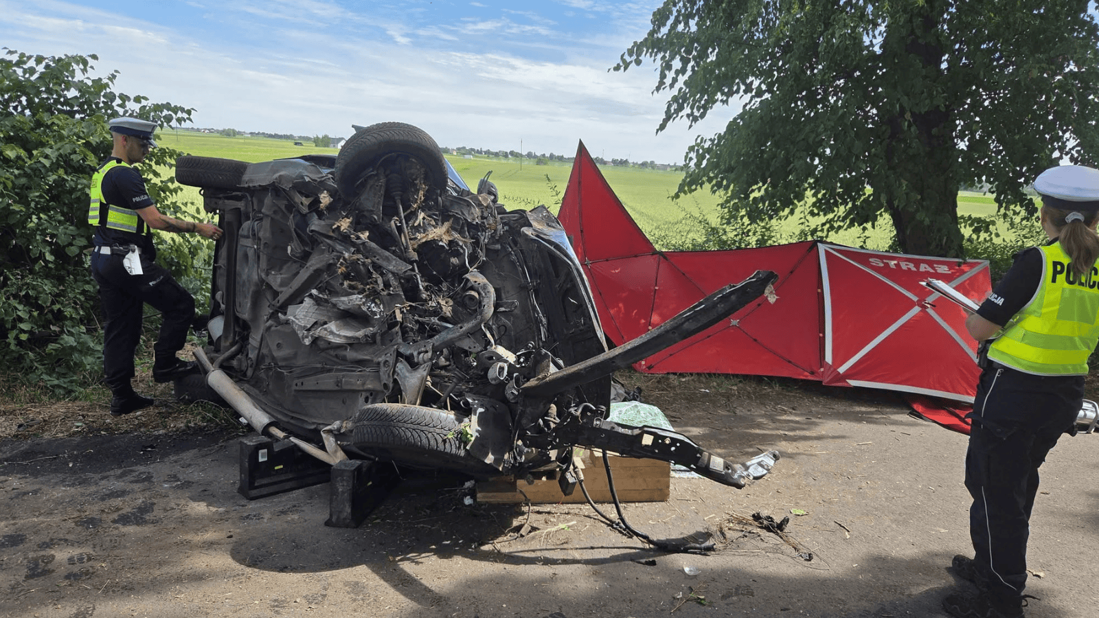 Tragiczny wypadek pod Włocławkiem
