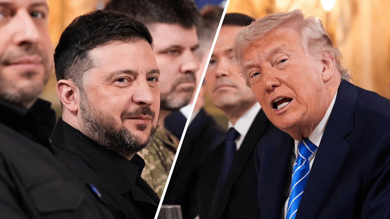 Powitanie prezydenta Ukrainy w USA. Urzędnicy nie zareagowali