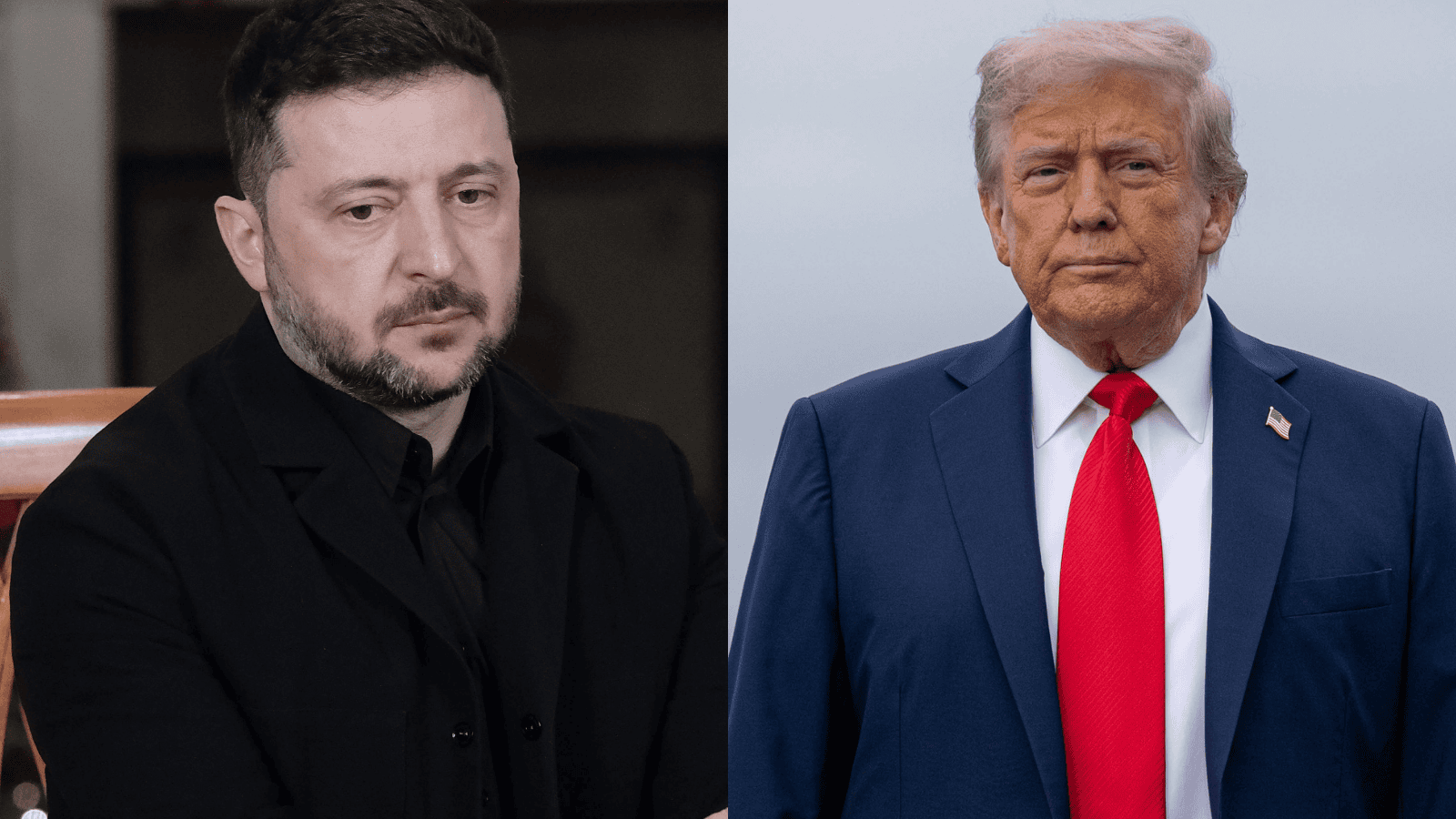 Wiadomo, co Trump powiedział Zełenskiemu tuż po powitaniu