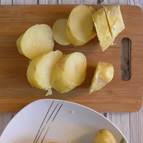 ziemniaki w plastrach