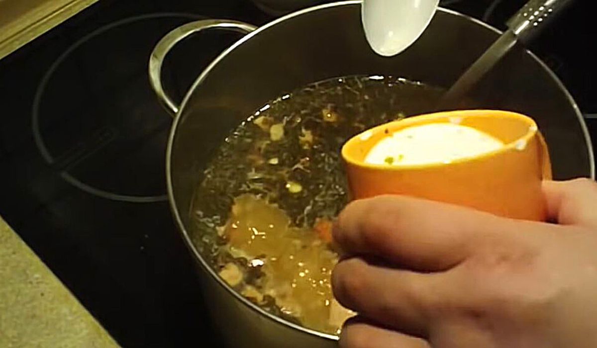przygotowanie zupy przeciw starości